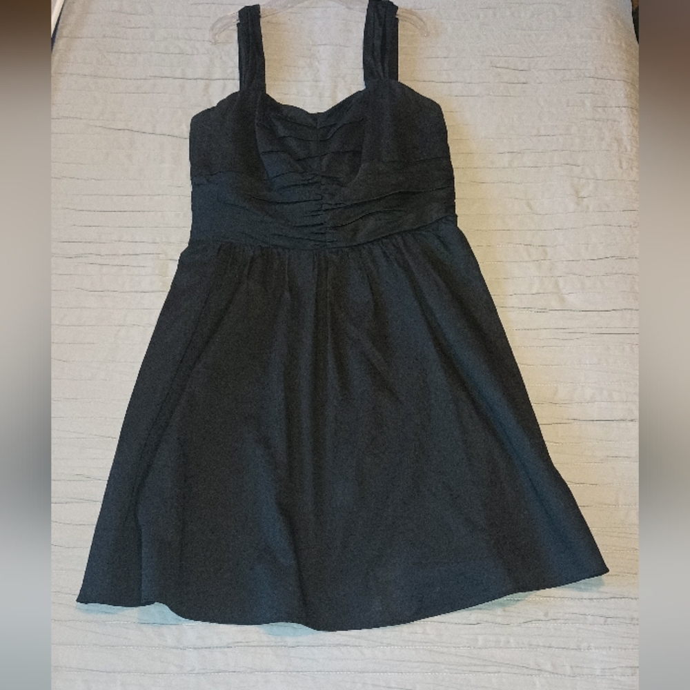 Black cocktail dress